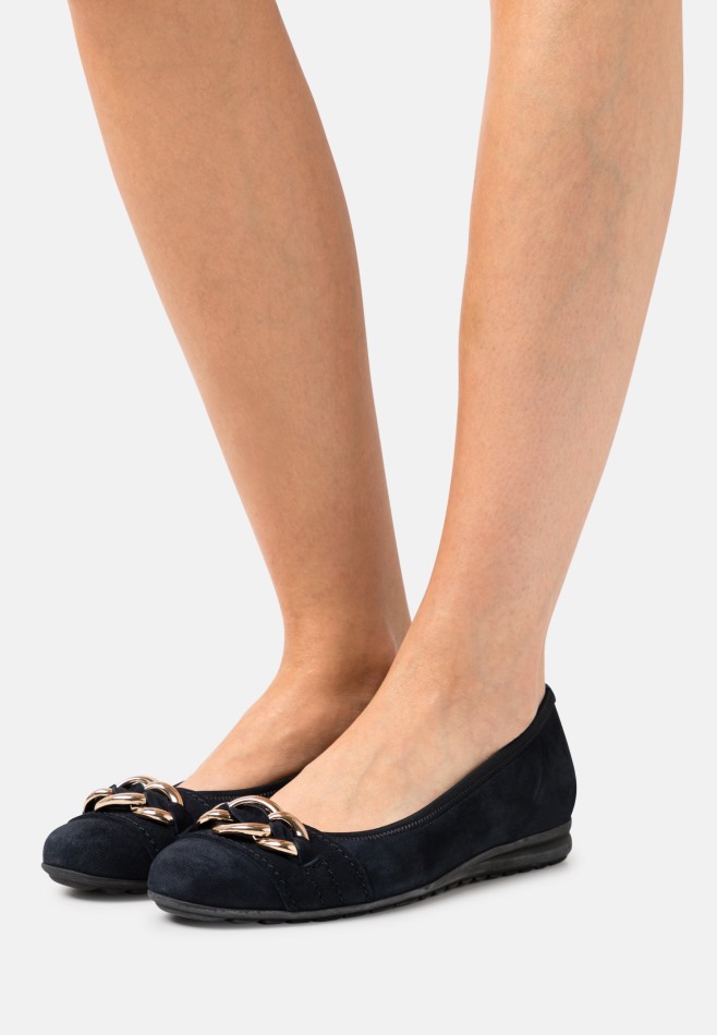 Gabour | Exclusif Ballerines Bleu Foncé